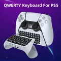 Per PS5 Controller Wireless Tastiera Wireless 3.0 Mini Gamepad portatile Chatpad con altoparlante