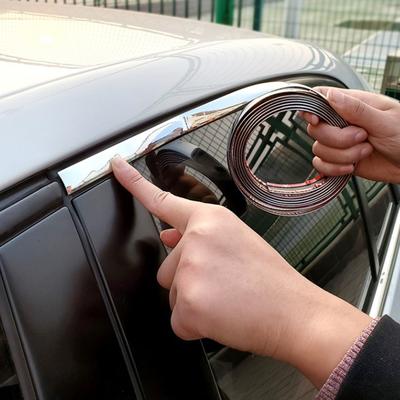 TEMU Car Decorative Strips, Windows, Chrome Plating, Bright Strips, Electroplating Strips, Silvery