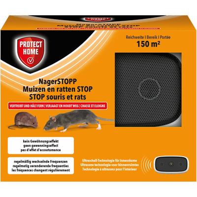 Protect Home - NagerStopp 150qm - Ultraschall gegen Nager wie Mäuse und Ratten