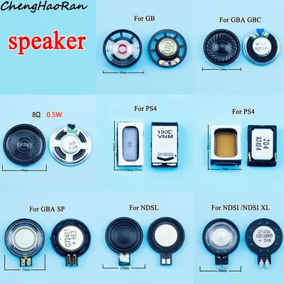 2 PCS 0.5W 1W Replacement High Quality Inner Speaker For GB GBA GBC GBA SP For NDSL /NDSi LL XL For