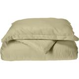 1500 Thread Count - Wrinkle Resistant - Egyptian Quality 3Pc Duvet Cover Set Solid King/Cal-King Green