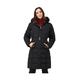 Regatta Womens Decima Padded Longline Parka Jacket Coat - Black - Size 14 UK