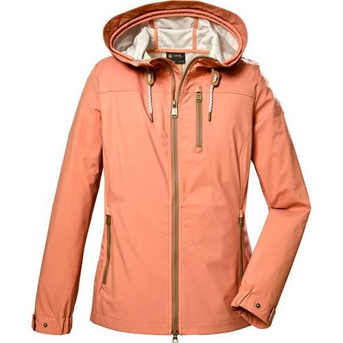 G.I.G.A. DX by killtec Damen Funktionsjacke GS 24 WMN SFTSHLL JCKT, Größe 46 in Orange