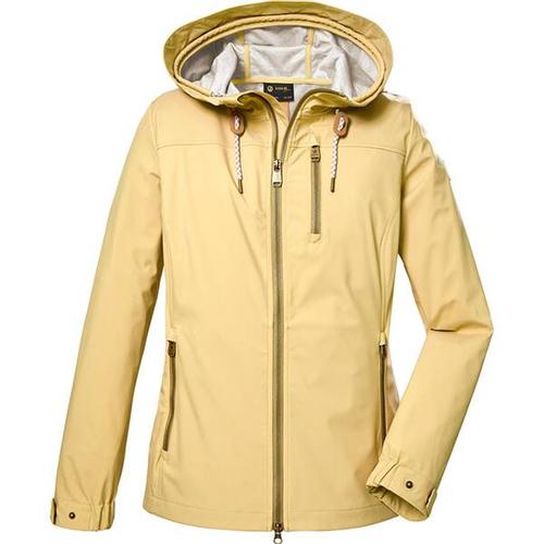 G.I.G.A. DX by killtec Damen Funktionsjacke GS 24 WMN SFTSHLL JCKT, Größe 50 in Gelb