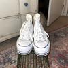 Converse Shoes | Converse All Star White Platform High Top Shoes-Size 10 Us!! | Color: Black/White | Size: 10