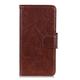 GLLDS Case for Oneplus 10R, PU Leather Flip Folio Wallet Case with Card Slots Kickstand and Magnetic Buckle Camera Protection Shockproof TPU Protective Phone Cases,Brown