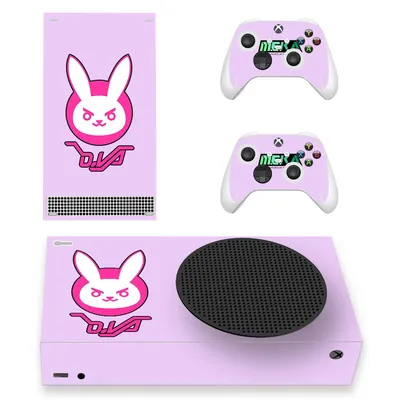 Neu für Over watch DVA Skin Aufkleber Aufkleber Abdeckung für Xbox Serie Konsole und 2 Controller Image