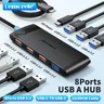 Lemorele TC110 HUB a 8 porte USB C 10Gbps Hub USB tipo C a USB 3.2 Gen Data 3 porte adattatore Hub