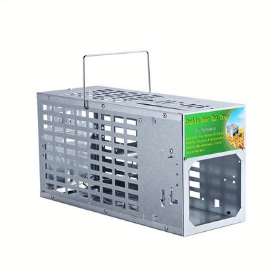 TEMU 1pc Continuous Catching Mouse Cage Rodent Mouse Trap Rat Trap Cage All Mice And Rat Can Fit In, Pest Control