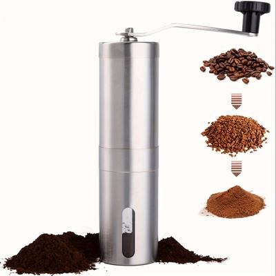 Manual Coffee Bean Grinder Stainless Steel Hand Co...