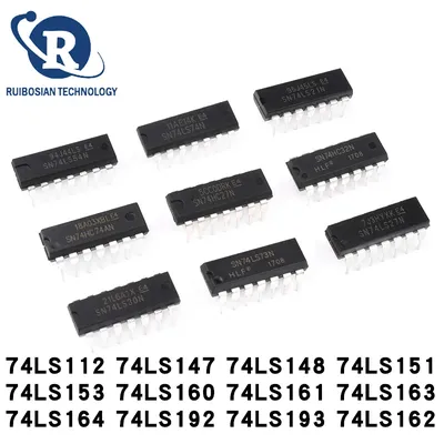 10pcs/lot New SN74LS138N 74LS112 74LS147 74LS148 74LS151 74LS153 74LS160 74LS161 74LS163 74LS164