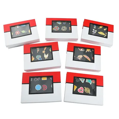 Pokemon Gym Badges Kanto Johto Hoenn Sinnoh Unova Kalos League Region Pins Brooches Orange Islands