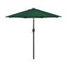 Parasol ø 264 cm, parasol de jardin inclinable, parasol de terrasse, parasol à manivelle avec