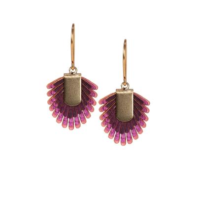 Gretchen - Ohrringe Pam Pem Earring S mit buntem Pergament 1 ct