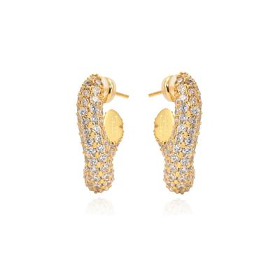 Filippa Firenze - Ohrringe Sparkling GIGI mit Vergoldung 1 ct