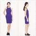 J. Crew Dresses | J. Crew Byzantine Crepe Sleeveless Mini Dress | Color: Blue/Purple/Red | Size: 0