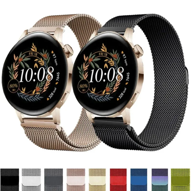 Milanese Loop Uhrenarmband für Huawei Watch GT 3 GT 2 42 mm 46 mm/GT Runner/GT3 Pro 20 mm 22 mm Stahlarmband für Huawei Watch 3 Pro Image