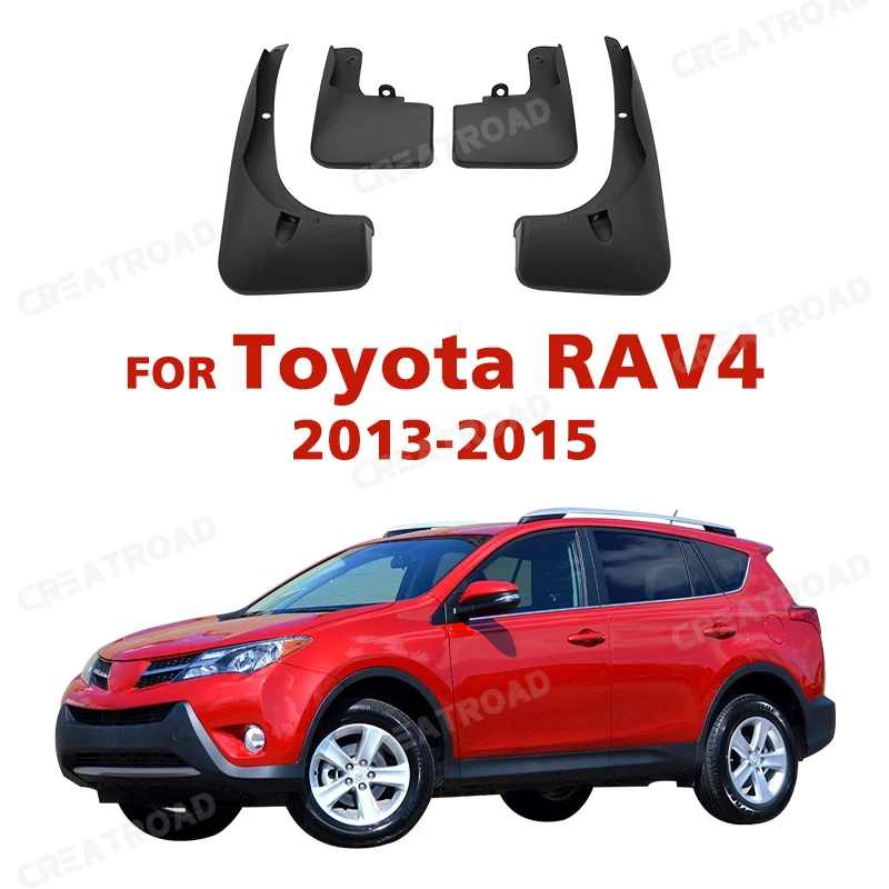Set Schmutzfänger für Toyota RAV4 2013–2015, Schmutzfänger, Spritzschutz, Schmutzfänger, Kotflügel, Kotflügel Image