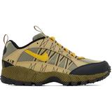 Beige & Yellow Air Humara Sneakers