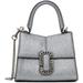 Silver 'the Galactic Glitter St. Marc Mini' Top Handle Bag