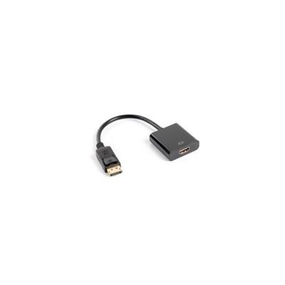 Lanberg AD-0009-BK Videokabel-Adapter 0.1 m DisplayPort HDMI Typ A (Standard) Schwarz