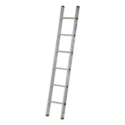 Krause Sprossen-Anlegeleiter »MONTO Sibilo« 6 Sprossen grau, 190 cm