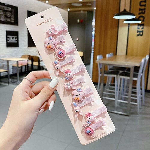 10 Stück kinderkleidung Mädchen Haarzubehör Party Halloween Blumen 13# Ball Tier 10-teiliges Set 10# Traubenkürbis 10-teiliges Set Image