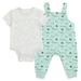 Disney Mickey Mouse Minnie Mouse Bodysuit and Overall Outfit Set Newborn to Infant