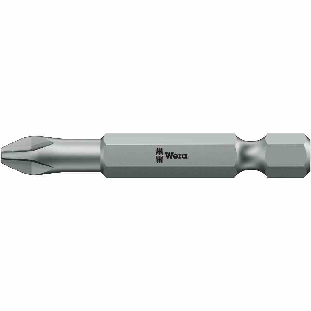WERA Schrauberbit Kreuz, Phillips PH3, L50mm, 6,4mm(¼) Image