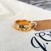 J. Crew Jewelry | J. Crew Gold Plated Size 8 Ring Engraved Textured | Color: Gold | Size: Os