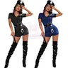 Sexy poliziotta poliziotto uniforme poliziotto tuta ufficiale di polizia Costume donna gioco di