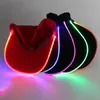 LED Glow Cap Glow Cap Outdoor Shading Mode einfarbige Baseball mütze für Frauen Männer verstellbare Sonnen hüte schwarz weiß Hip-Hop Hut