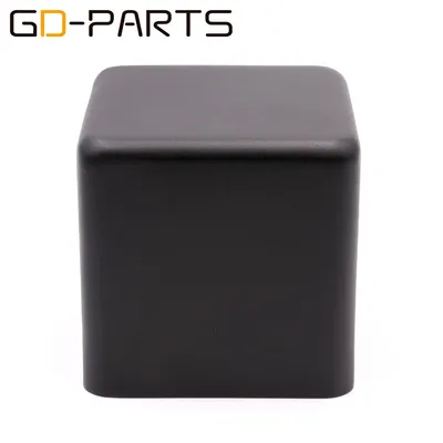 1PC 123*123*120mm Schwarz Eisen Transformator Abdeckung Metall Triode Schützen Box Fall Gehäuse Hifi Image