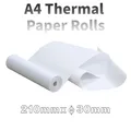 Rouleau de papier thermique A4 pour imprimante thermique A40 /A4 rouleau de papier continu