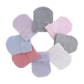 Mignon nouveau-né bébé chapeau infantile fille garçon confortable rayé hôpital casquette hiver chaud enfant en bas âge en plein air bonnet décontracté nouveau-né chapeau