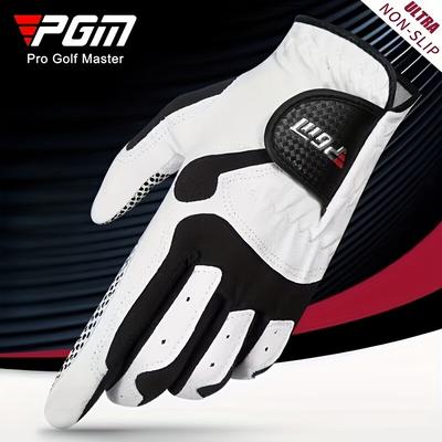1pc Men's Left Hand Golf Gloves, Microfiber Non-sl...