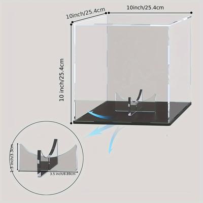 TEMU Display Case Stand, Box, Volleyball Display Box