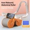 1pc Abdominal Exercise Wheel, Automatic Rebound Abdominal Roller - To Enhance Core Strength And Exercise Abdominal Muscle