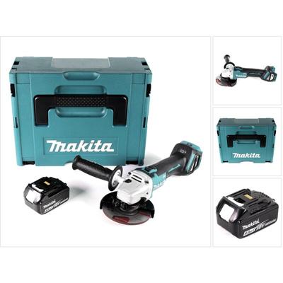 Dga 511 M1J Akku Winkelschleifer 18V 125mm Brushless + 1x Akku 4,0Ah + Makpac - ohne Ladegerät Image