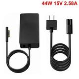 44W(15V 2.58)Charger For Microsoft Surface Pro 3 4 5 6 7 Laptop AC Adapter