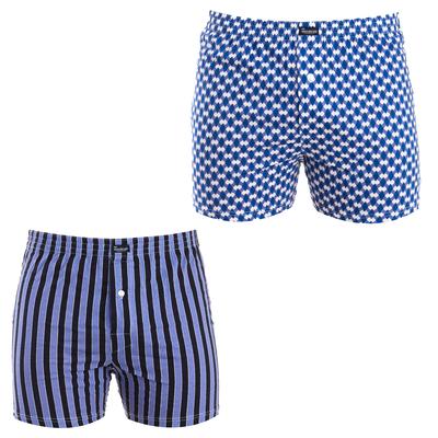 Pack-2 Essential Boxershorts mit Gummiband A0100 Herren Image