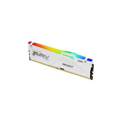 Kingston Technology FURY Beast 16 GB 6000 MT/s DDR5 CL36 DIMM White RGB EXPO