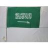AZ FLAG Bandiera per Auto Arabia Saudita 45x30cm - BANDIERINA da Auto Saudita 30 x 45 cm