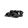 Outdoorsandale JACK WOLFSKIN "2 IN 1 SANDAL K", Gr. UK 10 - EU 28, schwarz, Main Material Second Material Lining Sole 100% Rubber/ EVA, Schuhe