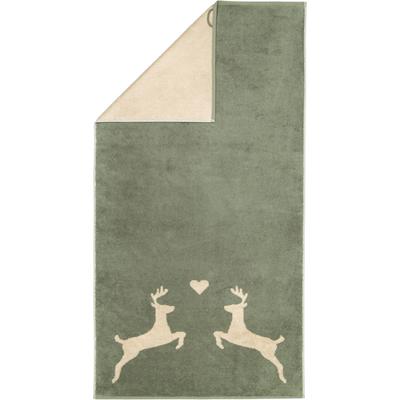 Cawö Handtücher Alpenchic Edition Hirsche 6228 zirbe - 43 Duschtuch 70x140 cm Image