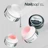 Nailpop Gel Builder per unghie 3 colori Clear Nude Pink Hard Gel Builder per unghie Set di
