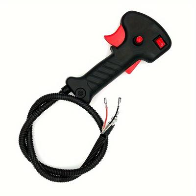 1pc Manual Throttle Switch Assembly For Gasoline Brush Cutter Grass Trimmer