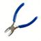 TEMU The Hobbyworker High Quality Double Nylon Jaw Pliers Nickel Plated Flat Nose Pliers For Making Hobby Projects Blue Handle