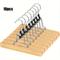 TEMU 10pcs Non Slip Pants , Jeans Rack, Trouser Hanger, Wrinkle Free Clamp Closet Organizer, For Skirts, Pants, Household Space Saving Storage Organizer For Bedroom, Closet, Wardrobe, Home, Dorm