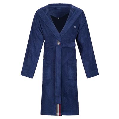Bugatti Bademäntel Herren Kapuze Decimo marine blau - 493 XL